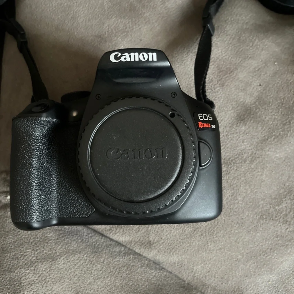 Canon Rebel t6 bundle